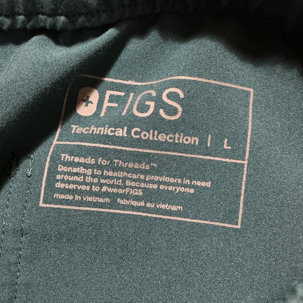 Figs Technical Collection Cairo Teal Utility Carg… - image 5